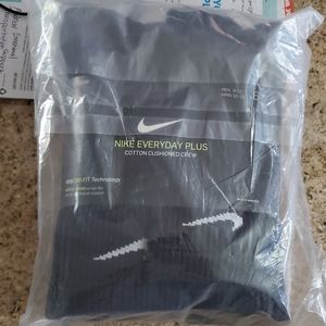 Nike socks 6 pack (black)